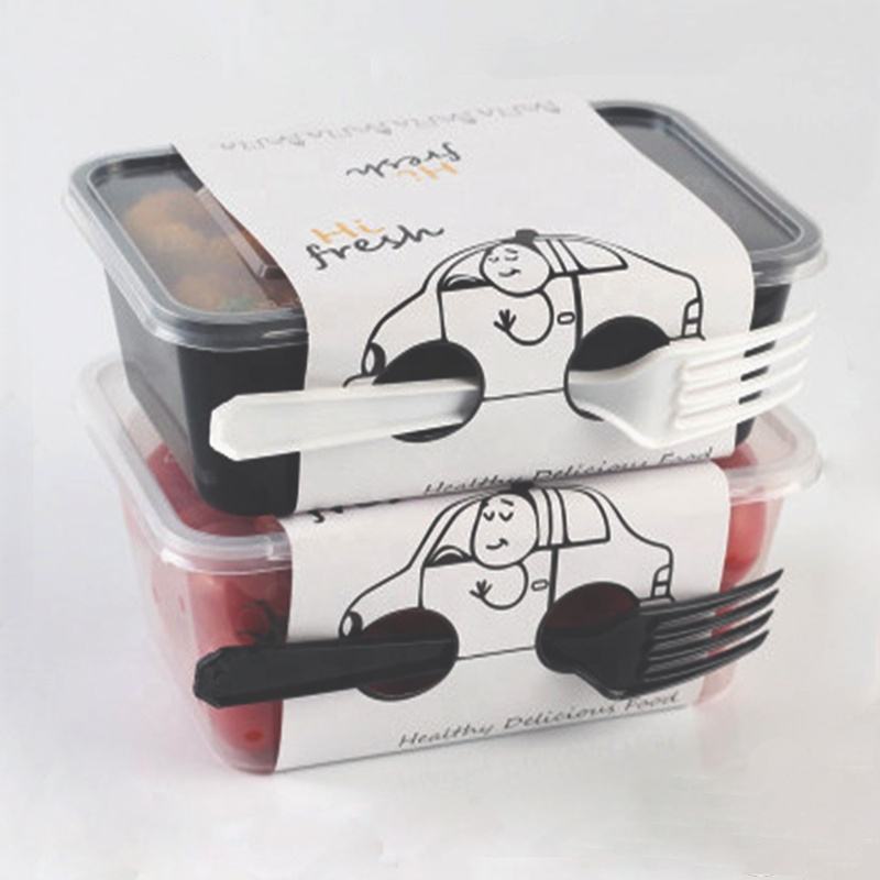 음식 상자 음식 용기 아름다운 단단한 플라스틱 pp 음식 저장 용기